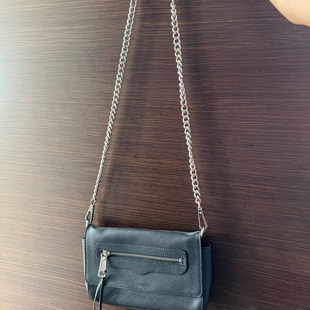 Beautiful Rebecca Minkoff black crossbody bag